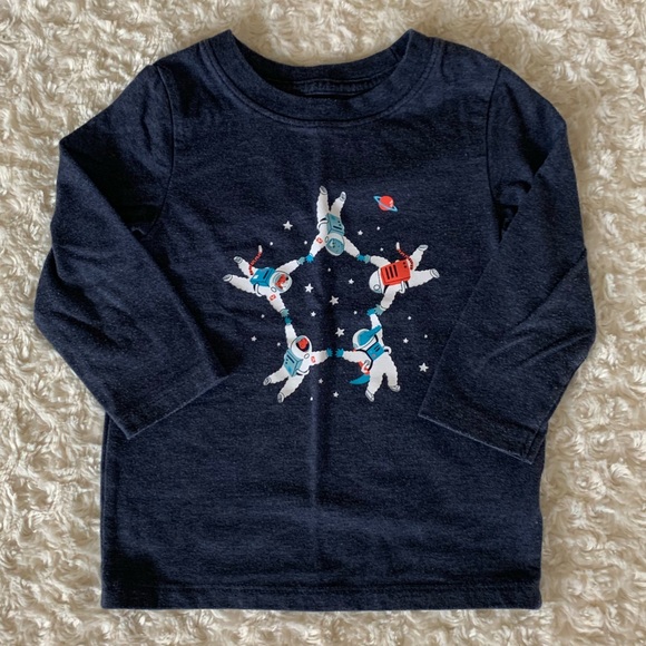 Bundle of 9 LS t-shirts - Cat & Jack, Carter’s - Picture 6 of 12